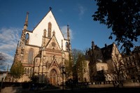 St Thomas Church, Leipzig, Germany Fine Art Print