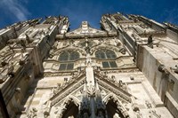 St Peter's Cathedral, Regensburg, Germany Fine Art Print