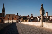 Historic Stone Bridge, Germany Fine Art Print