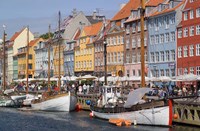 Nyhavn, Copenhagen, Denmark Fine Art Print
