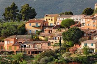 View of Roussillon, France Fine Art Print