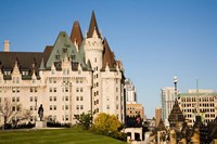 Chateau Laurier Hotel in Ottawa Fine Art Print