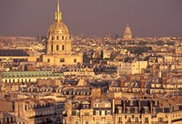 Les Invalides and Panthenon, Paris, France Fine Art Print