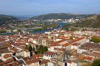 Aerial View of Vienne, France Fine Art Print
