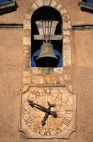 Church Bell and Clock Fine Art Print