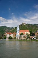 Castle on Danube River Fine Art Print