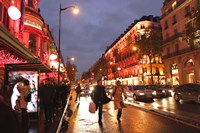 Boulevard Haussmann, Paris, France Fine Art Print