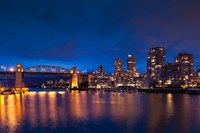 Burrard Street Bridge Fine Art Print