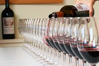 Wine Glasses Ready for Tasting Fine Art Print