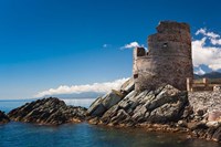 Genoese Tower, Erbalunga Fine Art Print