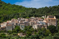 Town of Avapessa, La Balagne Fine Art Print