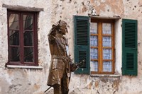 Statue of Francois Gaffori Fine Art Print