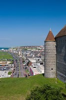 Dieppe Chateau Musee Town Castle/Museum Fine Art Print