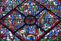 Chartres Cathedral Stained Glass Fine Art Print