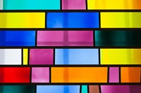 Stained Glass in Boulogne sur Mer Fine Art Print