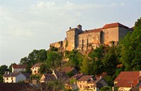 Medieval Chateau de Salmaise Castle, Salmaise Fine Art Print
