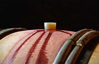 Red Wine in Oak Barrel at Lucien Muzard Fine Art Print