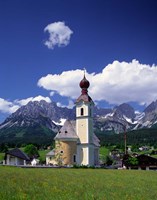 Church at Going, Tyrol, Austria Fine Art Print