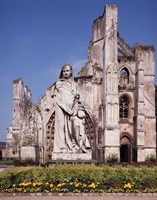 Ruins of St Bertin Abbey, St Omer, France Fine Art Print