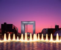 La Grande Arche, La Defense, Paris, France Fine Art Print