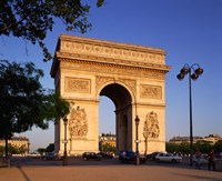 Arc de Triomphe, Paris, France Fine Art Print