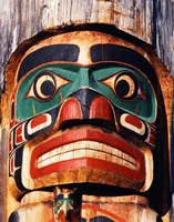 Totem Pole,Vancouver Island Fine Art Print