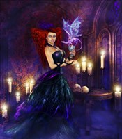 Madame Dragonessa Fine Art Print