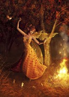 Fire Dance Fine Art Print