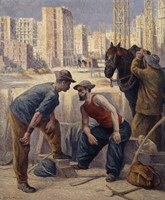 The Diggers, 1908-1912 Fine Art Print