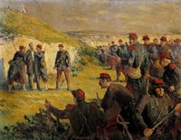 Death Of Eugene Varlin Executed By The People Of Versailles On May 28, 1871 Fine Art Print