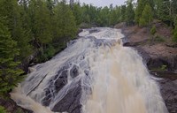 North Shore Rushing Water Rapids Fine Art Print