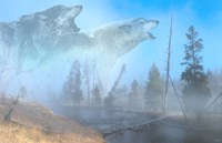 Spirits Of Yellowstone Fine Art Print