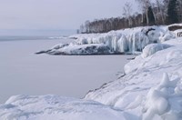 Lake Superior Snow 23 Fine Art Print