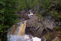 North Shore Waterfall Rapids Fine Art Print