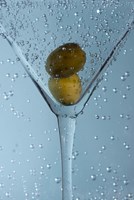 Olive Duo In Martini Glass II Fine Art Print