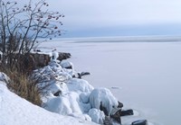 Lake Superior Winter Snow 27 Fine Art Print