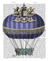 Baroque Fantasy Balloon 4 Fine Art Print