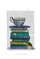 Teacup and Books Fine Art Print