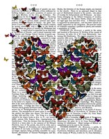 Butterfly Heart Fine Art Print