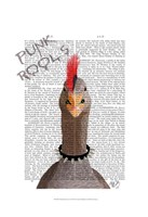 Punk Rock Goose Fine Art Print