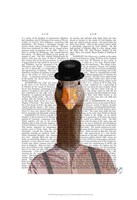 Clockwork Orange Goose Framed Print