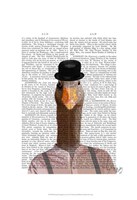 Clockwork Orange Goose Fine Art Print