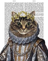 Cat Queen Fine Art Print