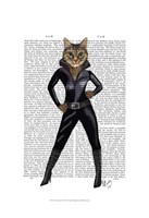Catwoman Framed Print
