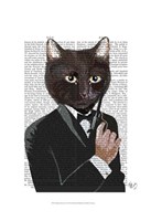James Bond Cat Fine Art Print