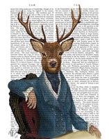 Distinguished Deer Portrait Fine Art Print