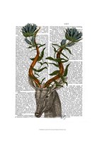 Blue Gazelle Framed Print