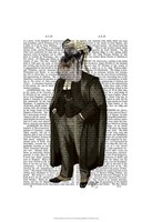 Schnauzer Lawyer Fine Art Print