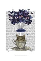 Owl In Teacup Fine Art Print