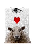 I Heart Ewe Fine Art Print